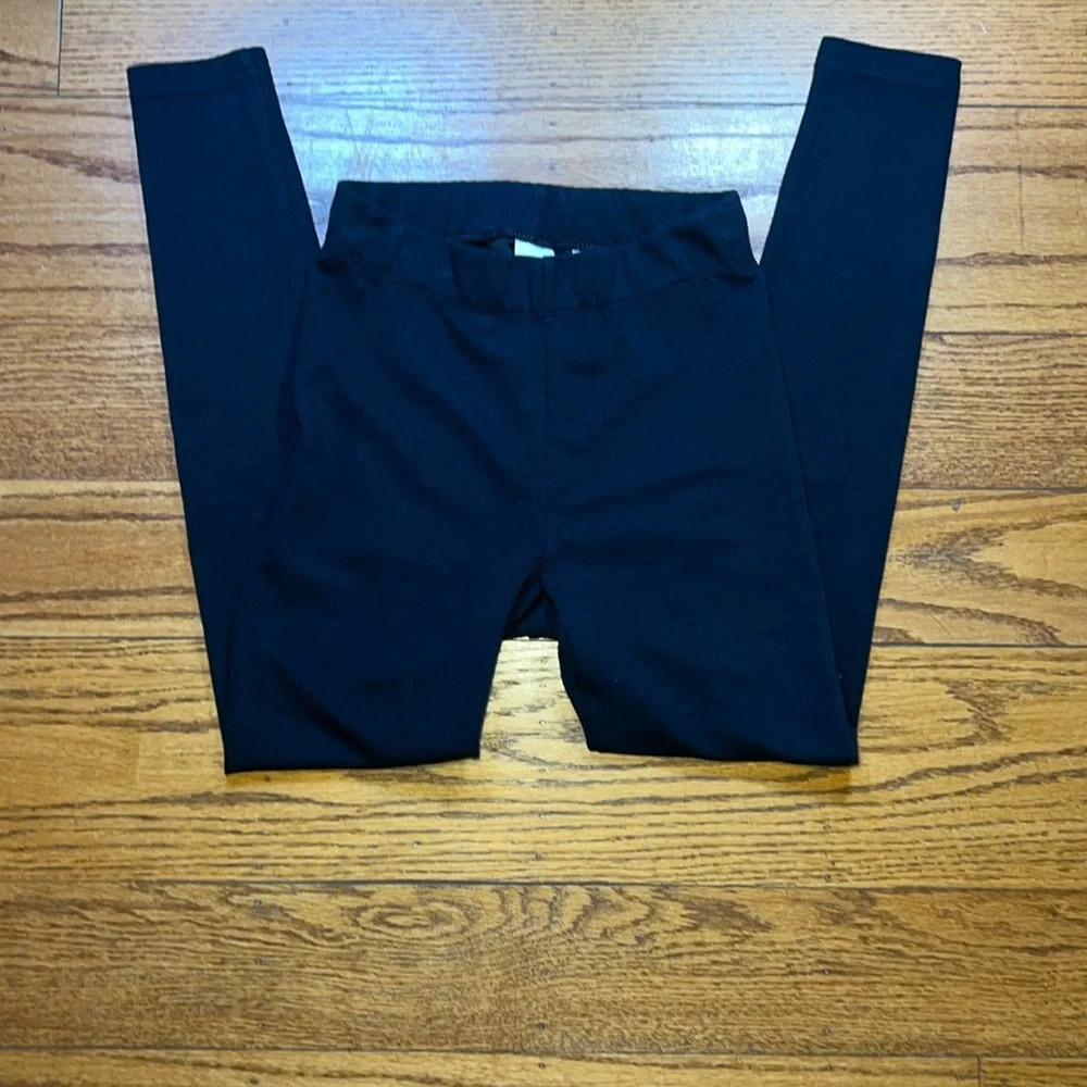 Tna Black Tencel Essential Pull-On Basic Leggings… - image 1